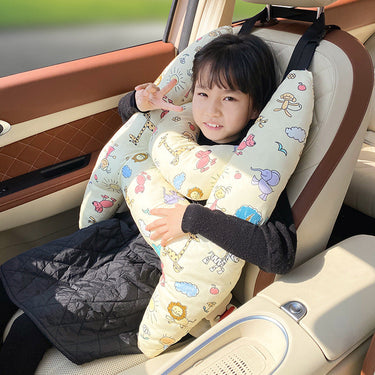 CozyCritter Almohada de viaje | Comodidad para el camino - Almohada de apoyo para el cuello infantil para coche